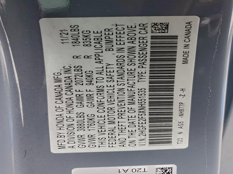 Фото 12 - HONDA CIVIC