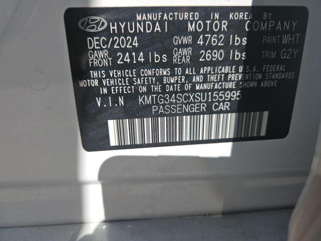 GENESIS G70 BASE 2025 VIN KMTG34SCXSU155995