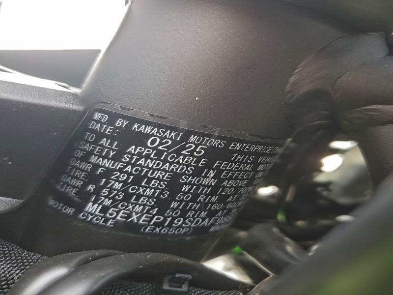 KAWASAKI EX650 P 2025