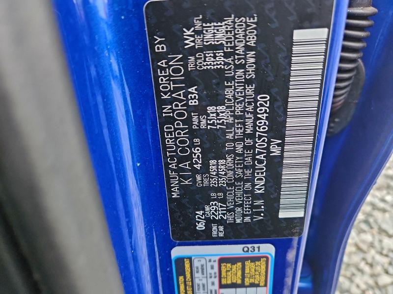 KIA SELTOS X L 2025 VIN KNDEUCA70S7694920