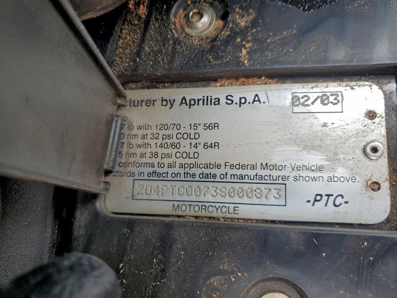 APRILIA SCOOTER 2003