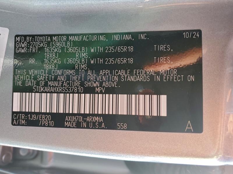 Фото 14 - TOYOTA HIGHLANDER