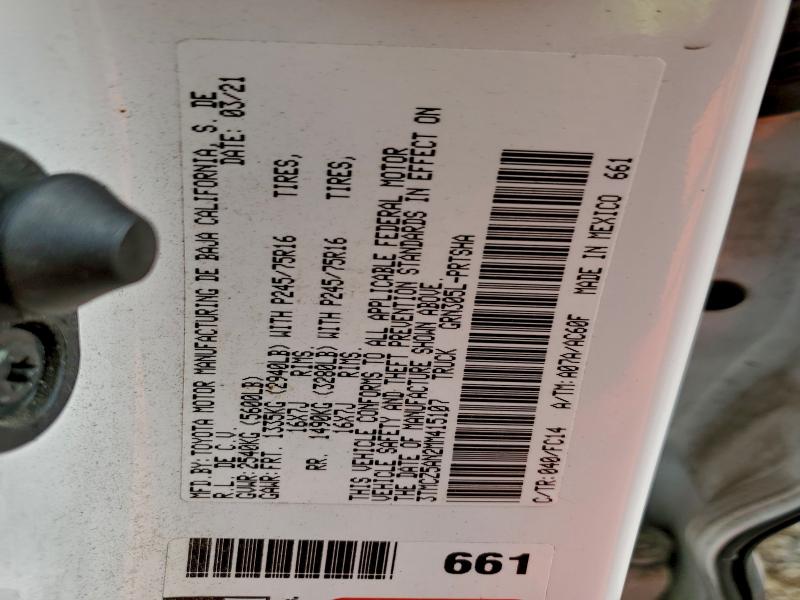 Фото 12 - TOYOTA TACOMA