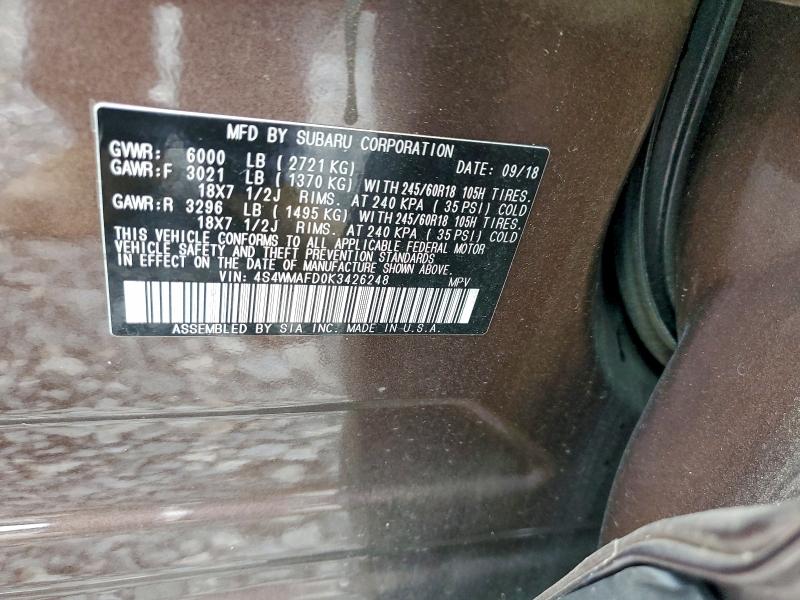 Фото 14 - SUBARU ASCENT