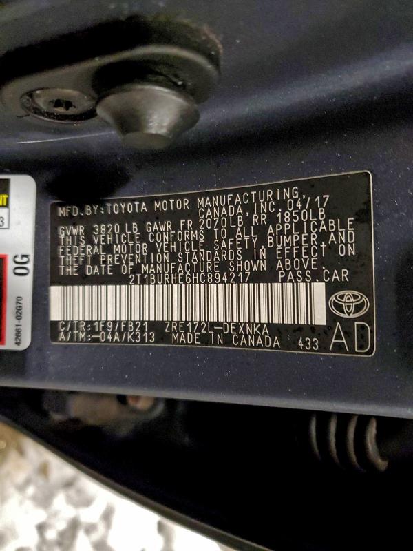 Фото 12 - TOYOTA COROLLA