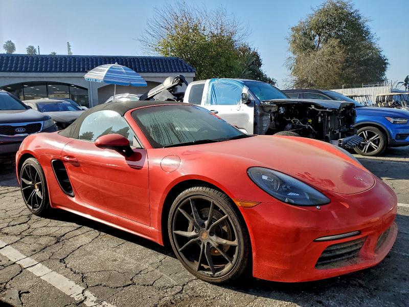 PORSCHE BOXSTER 2021 VIN WP0CA2A82MS210653