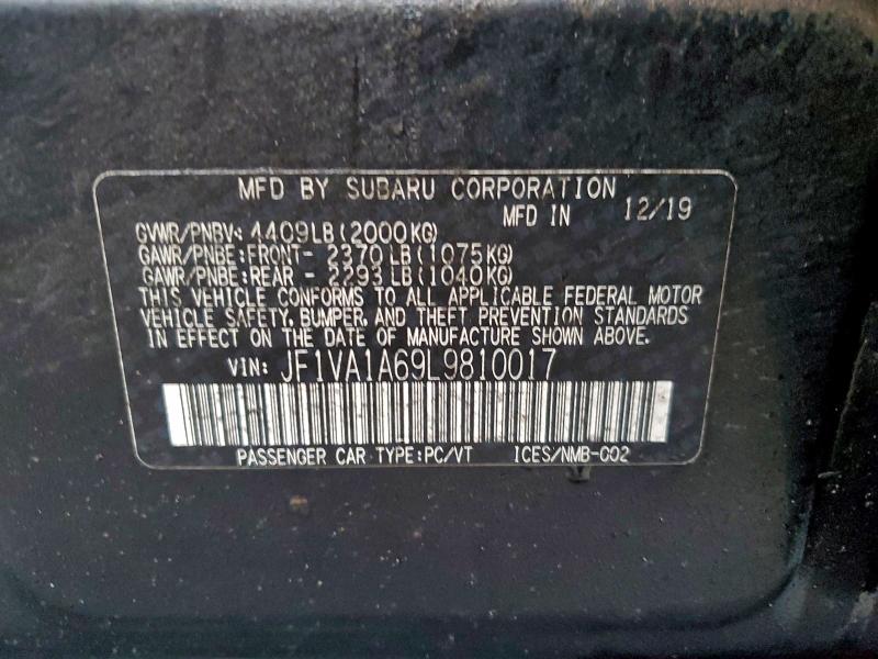 Фото 12 - SUBARU WRX