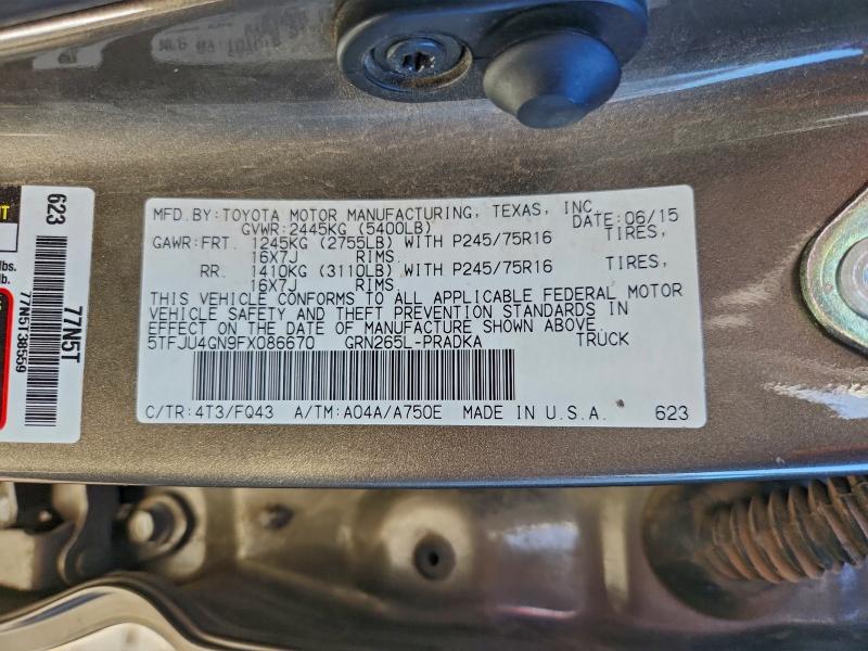 Фото 12 - TOYOTA TACOMA