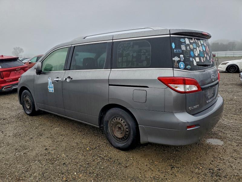 NISSAN QUEST 2015 VIN JN8AE2KPXF9126077