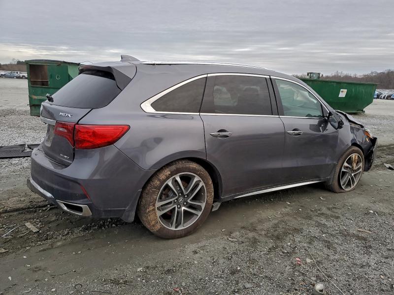 ACURA MDX 2017 VIN 5FRYD4H82HB021128