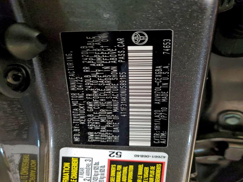 Фото 12 - TOYOTA CAMRY