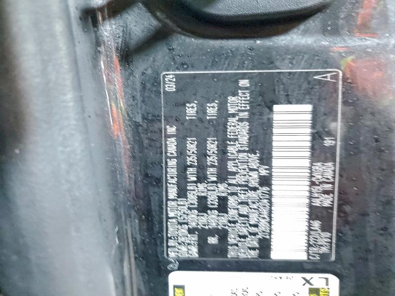 LEXUS RX 350H BA 2024 VIN 2T2BBMCA4RC041776