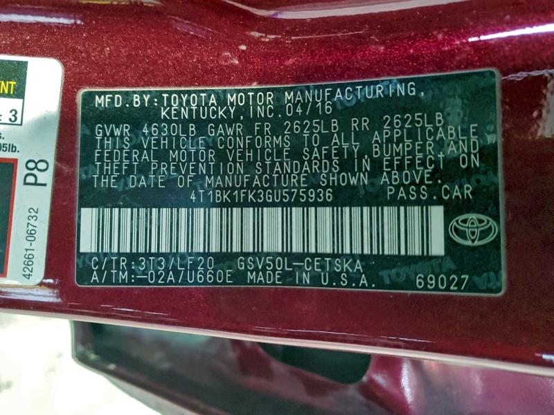 Фото 13 - TOYOTA CAMRY