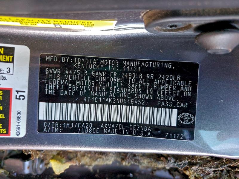 Фото 12 - TOYOTA CAMRY