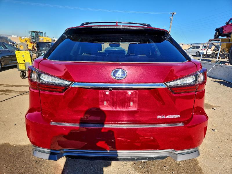 LEXUS RX450 2016 VIN 2T2BGMCA0GC004447