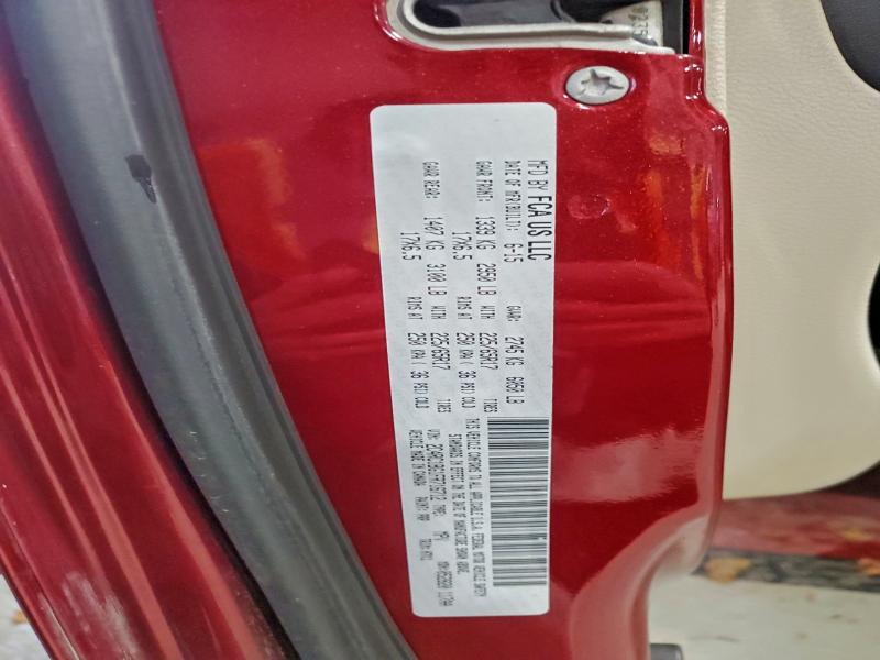 CHRYSLER MINIVAN 2015 VIN 2C4RC1BG1FR716712