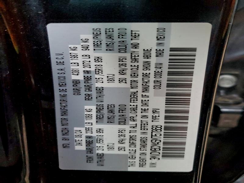 MAZDA CX30 2025 VIN 3MVDMBCM4SM757868