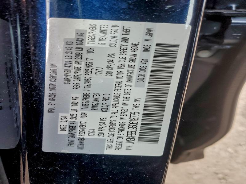 MAZDA CX-5 SELEC 2025 VIN JM3KFBBL9S0618776