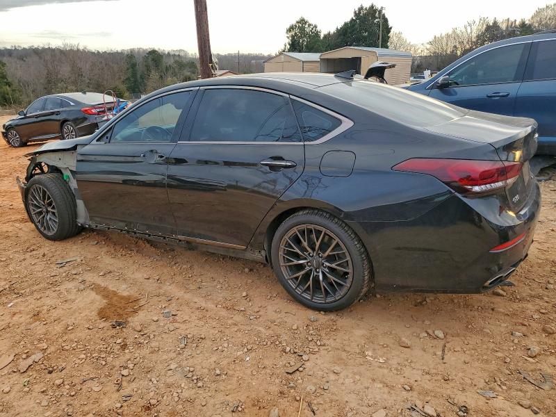 GENESIS G80 2018 VIN KMHGN4JB8JU242807