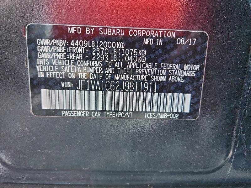 Фото 12 - SUBARU WRX