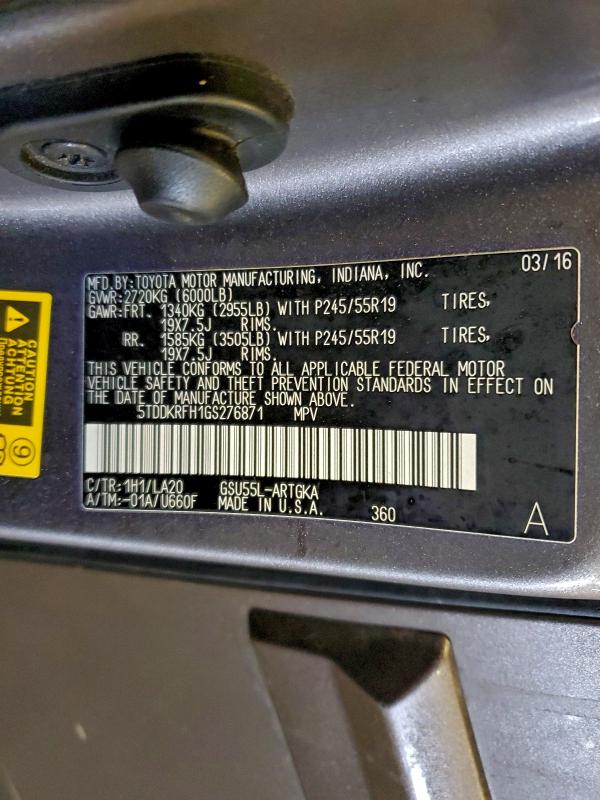 Фото 13 - TOYOTA HIGHLANDER