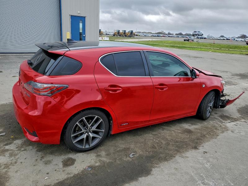 LEXUS CT 200 2016 VIN JTHKD5BHXG2265888