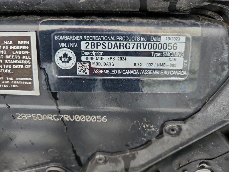 SKI-DOO SNOWMOBILE 2024