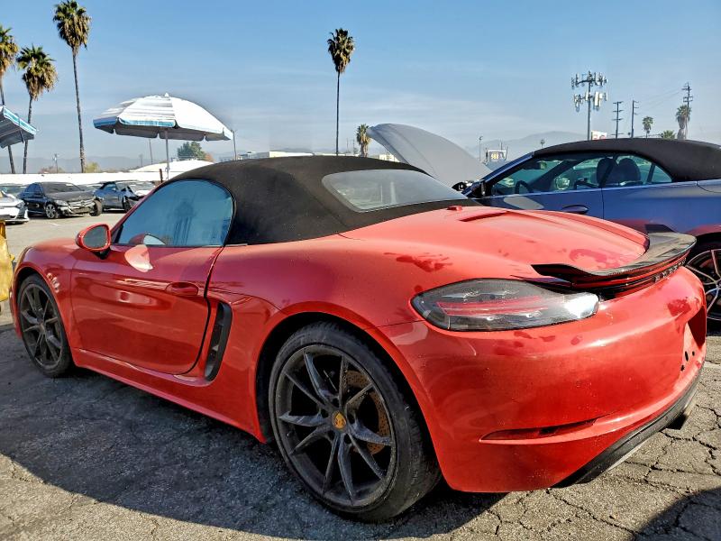 PORSCHE BOXSTER 2021 VIN WP0CA2A82MS210653