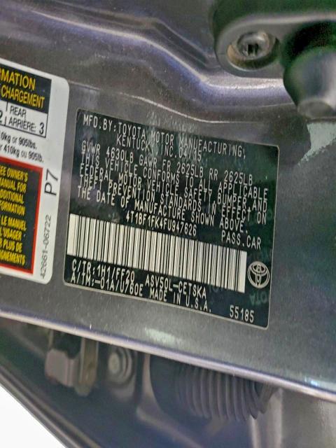 Фото 12 - TOYOTA CAMRY