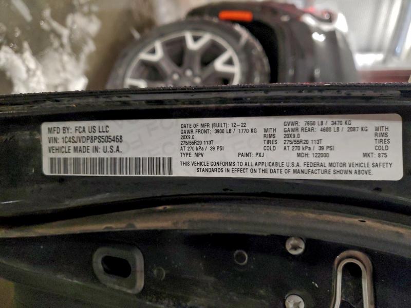 JEEP WAGONEER 2023 VIN 1C4SJVDP8PS505468