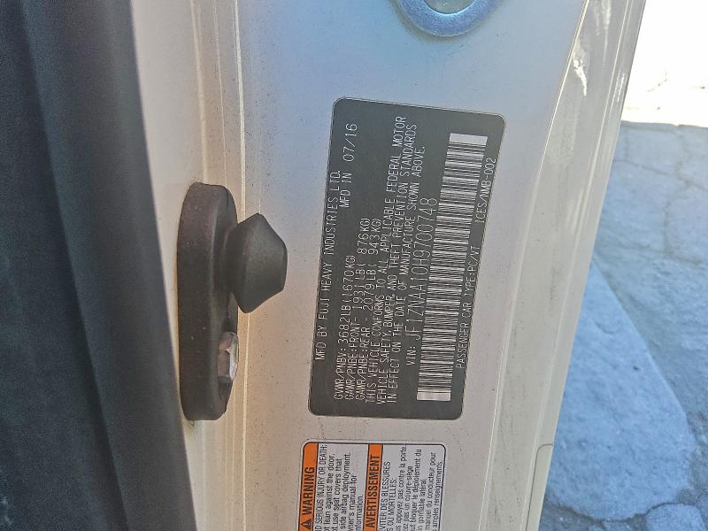 TOYOTA 86 2017 VIN JF1ZNAA10H9700748