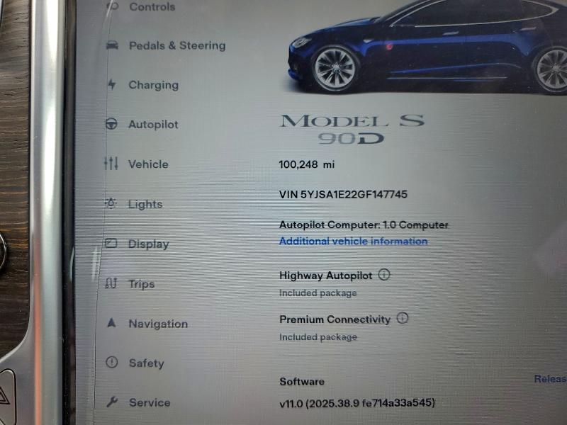 Фото 9 - TESLA MODEL S