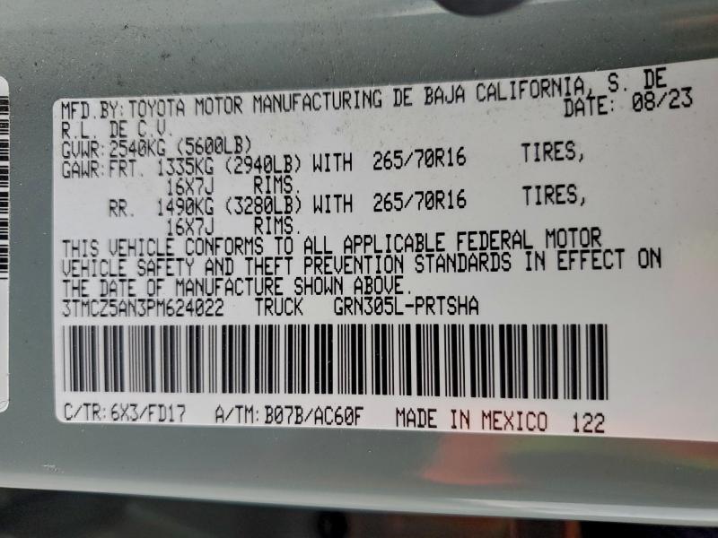 Фото 12 - TOYOTA TACOMA