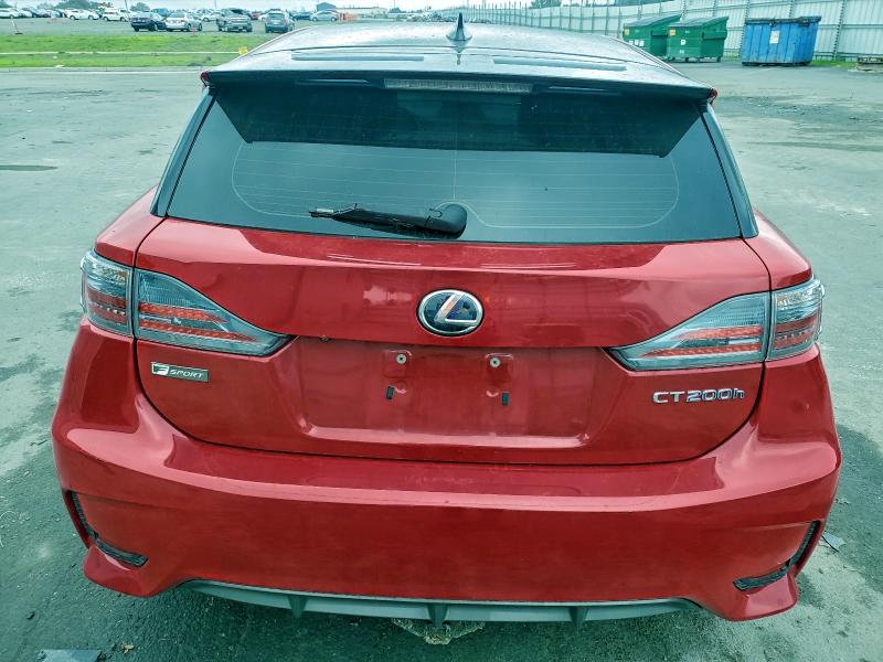 LEXUS CT 200 2016 VIN JTHKD5BHXG2265888