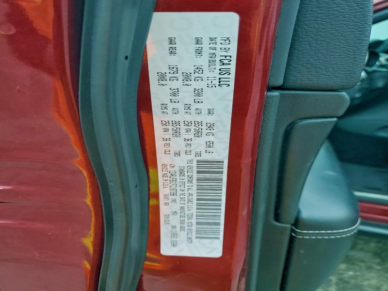 JEEP GRAND CHER 2015 VIN 1C4RJFBG1FC197396