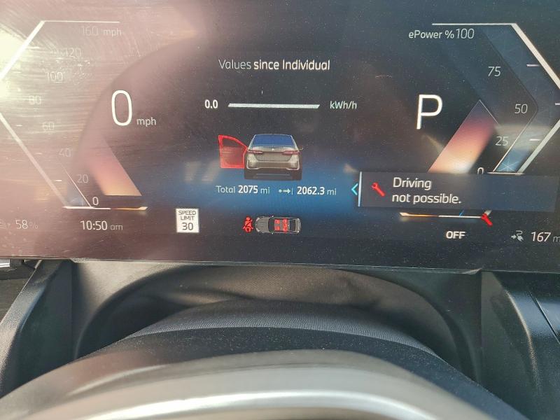 BMW I5 XDRIVE 2025 VIN WBY13HG09SCT34897