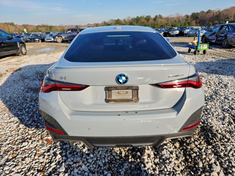 BMW I4 EDRIVE 2022 VIN WBY73AW05NFM60857