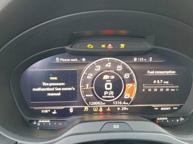 AUDI S3 2017 VIN WAUB1GFF0H1011285