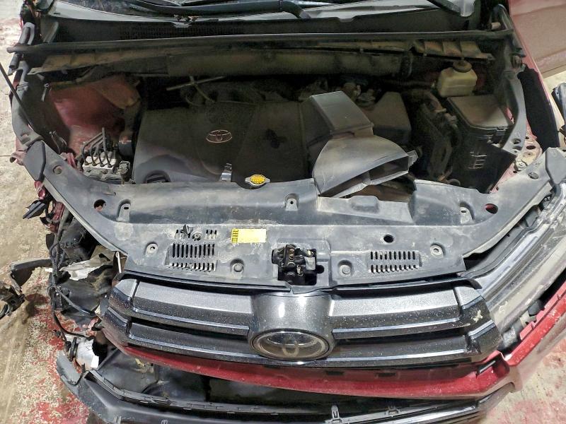 TOYOTA HIGHLANDER 2017 VIN 5TDJZRFH2HS449135