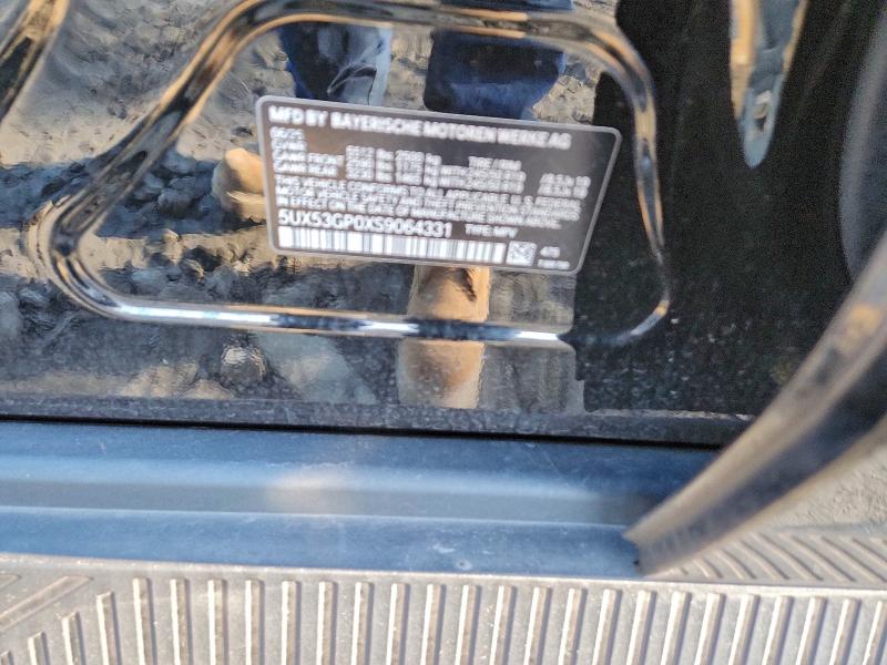 BMW X3 30 XDRI 2025 VIN 5UX53GP0XS9064331