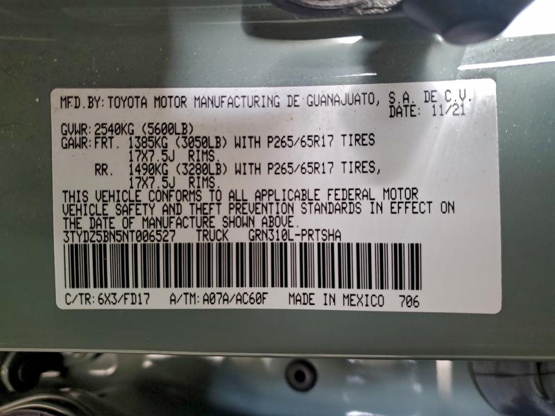 Фото 12 - TOYOTA TACOMA