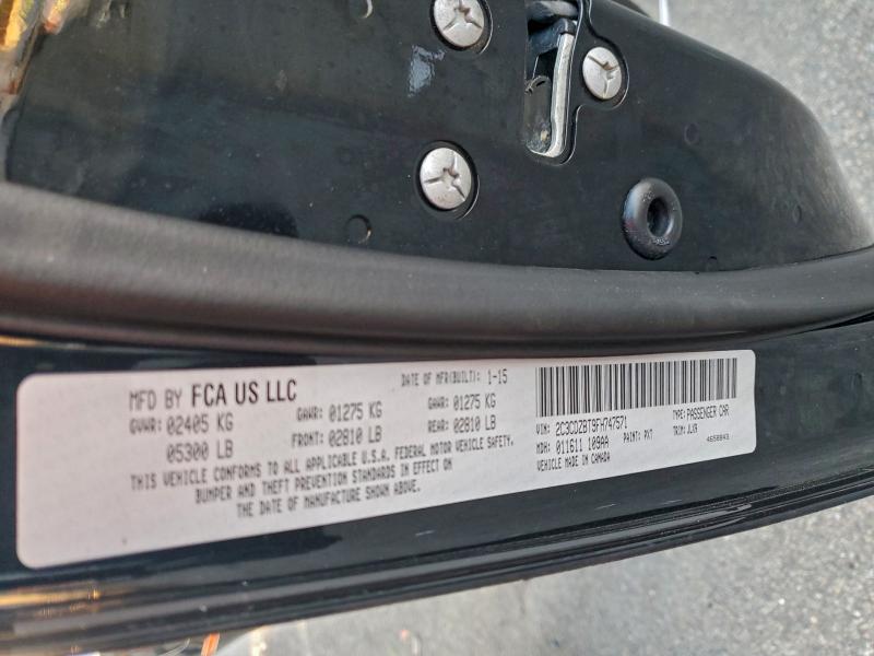 DODGE CHALLENGER 2015 VIN 2C3CDZBT9FH747571