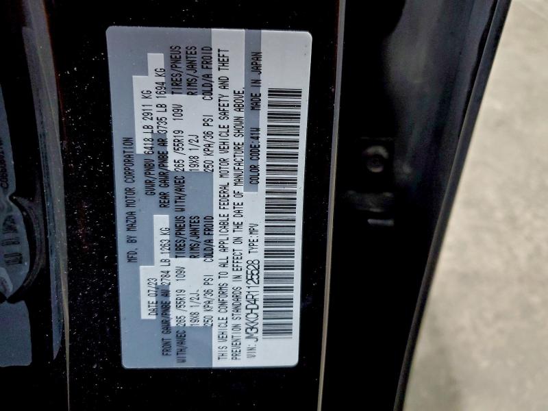 MAZDA CX-90 2024 VIN JM3KKCHD4R1125528