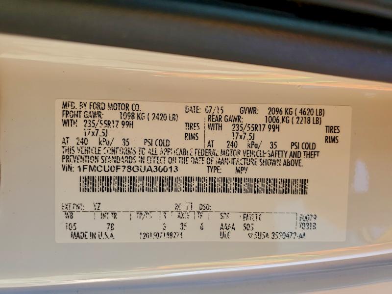 Фото 13 - FORD ESCAPE