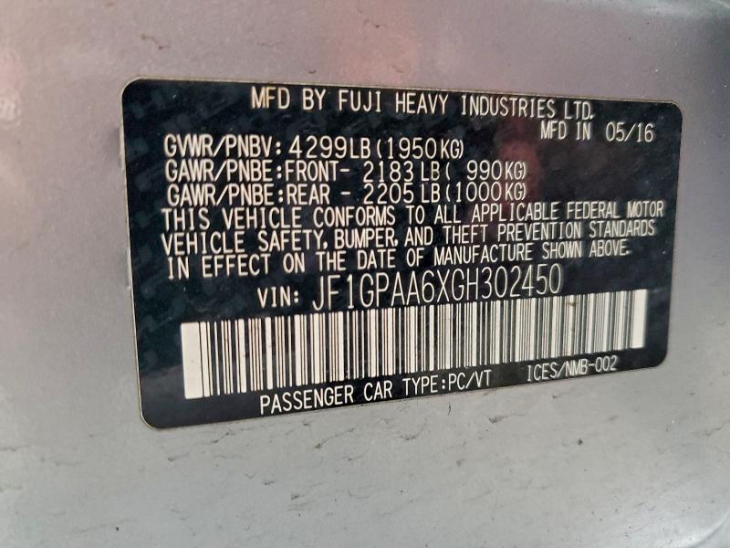 Фото 12 - SUBARU IMPREZA