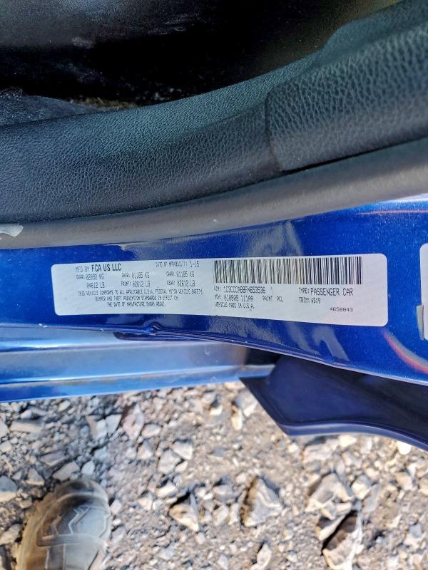 CHRYSLER 200 2015 VIN 1C3CCCAB8FN653536