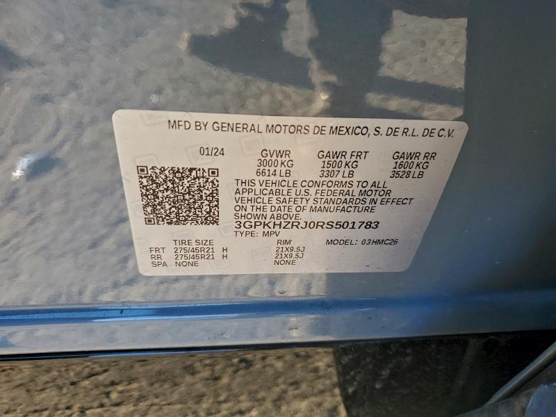 HONDA PROLOGUE E 2024 VIN 3GPKHZRJ0RS501783