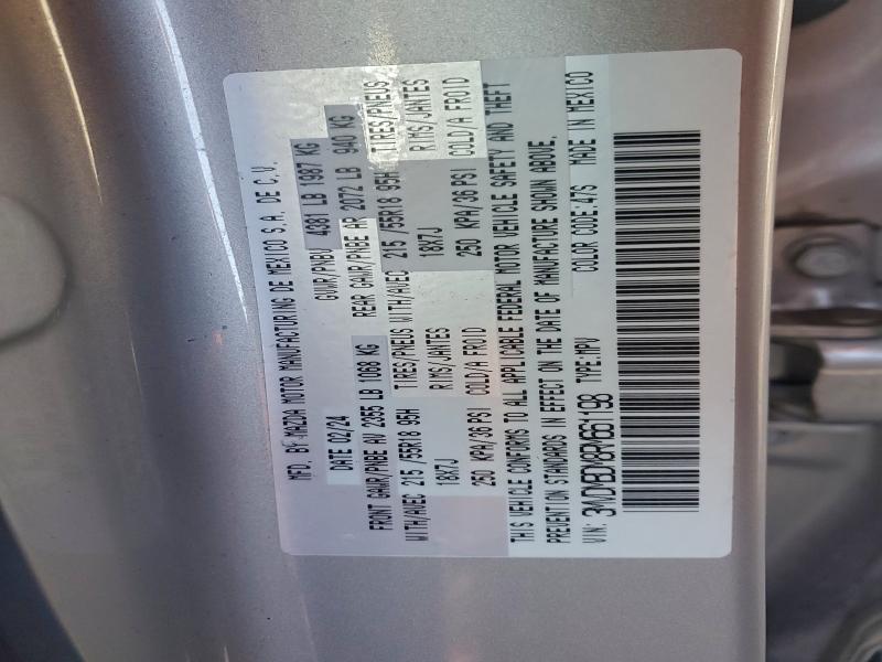 MAZDA CX30 2024 VIN 3MVDMBDM8RM661198