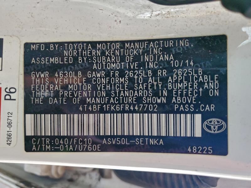 Фото 12 - TOYOTA CAMRY