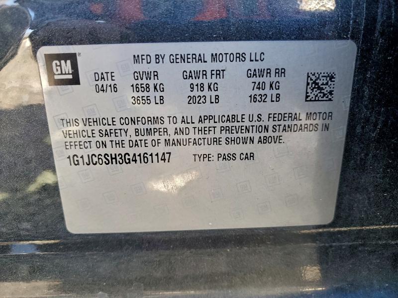 Фото 12 - CHEVROLET SONIC